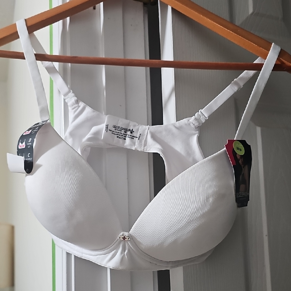Lily of France Elegant White Bra